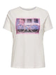 ONLY CARCRUZ SS O-NECK REG TEE JRS - Cloud Dancer Bicycle