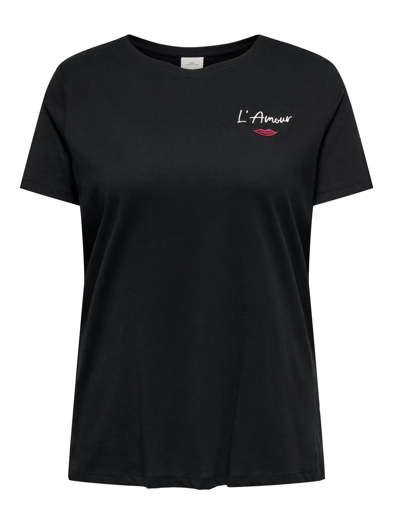 ONLY Carmakoma CARNINNA TEE | Black Lamour Lip
