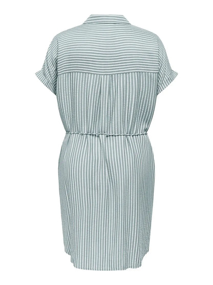 ONLY Carmakoma CARPENNA Dress | Abyss BRIGHT WHITE