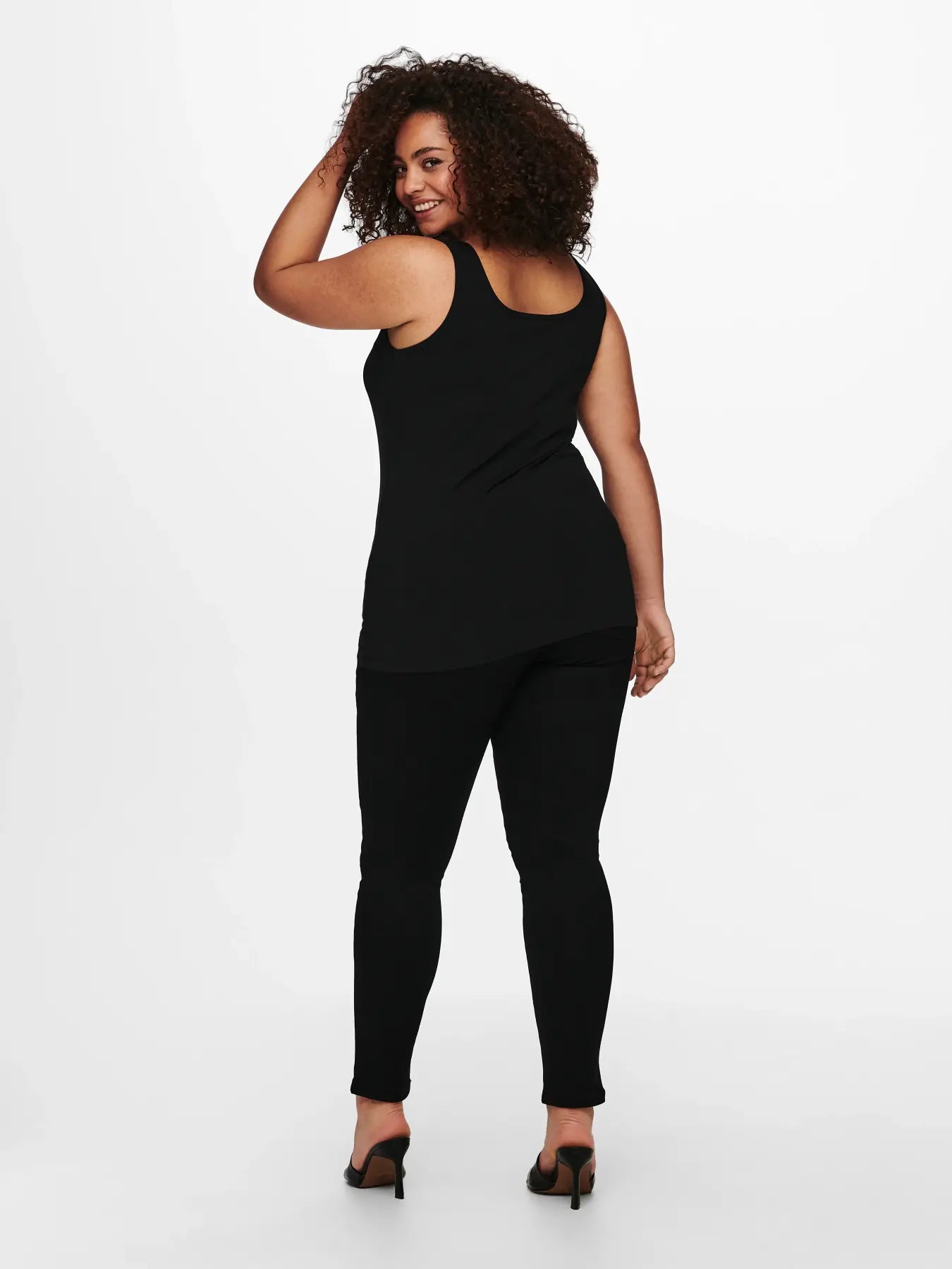 ONLY CARTIME LIFE TANK TOP JRS - Black