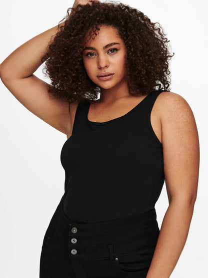 ONLY CARTIME LIFE TANK TOP JRS - Black
