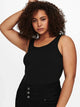 ONLY CARTIME LIFE TANK TOP JRS - Black