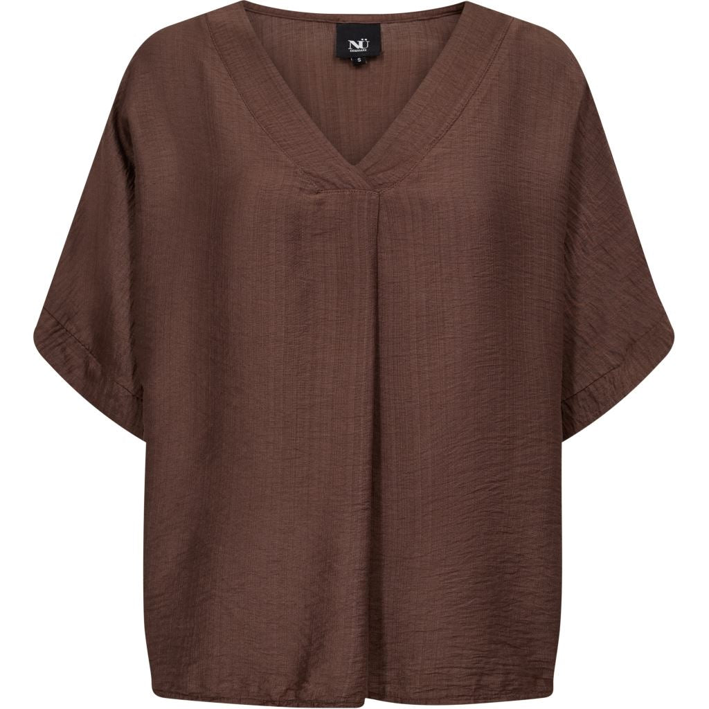 NU Cinda Blouse | Brown