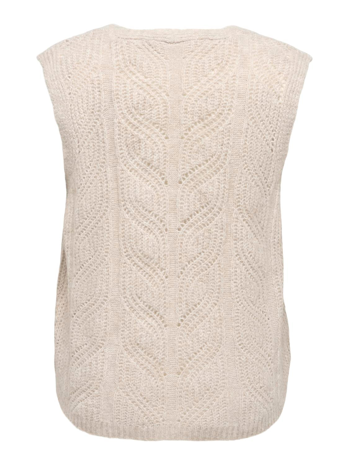 Only Carmakoma - Sophie - Strikvest - Pumice Stone