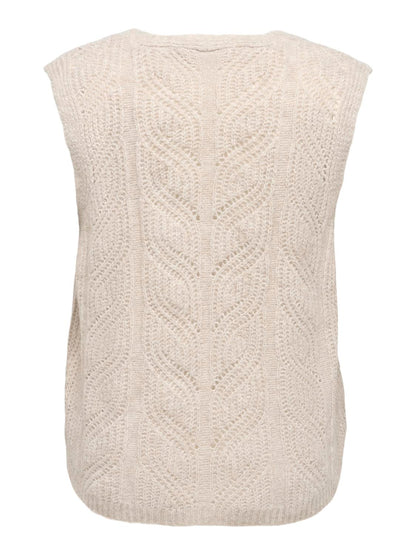 Only Carmakoma - Sophie - Strikvest - Pumice Stone