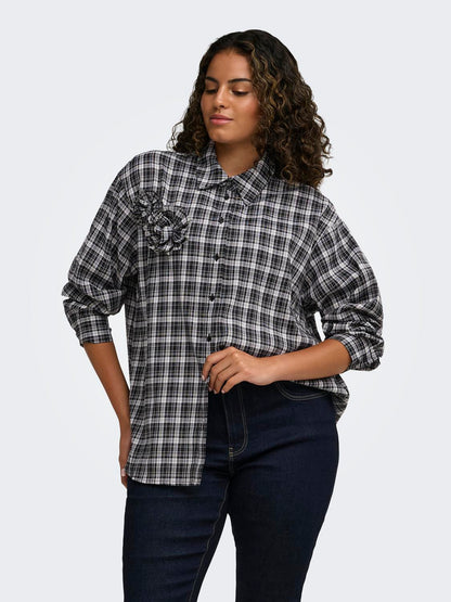 Only Carmakoma - Carbalve - Skjorte - Black