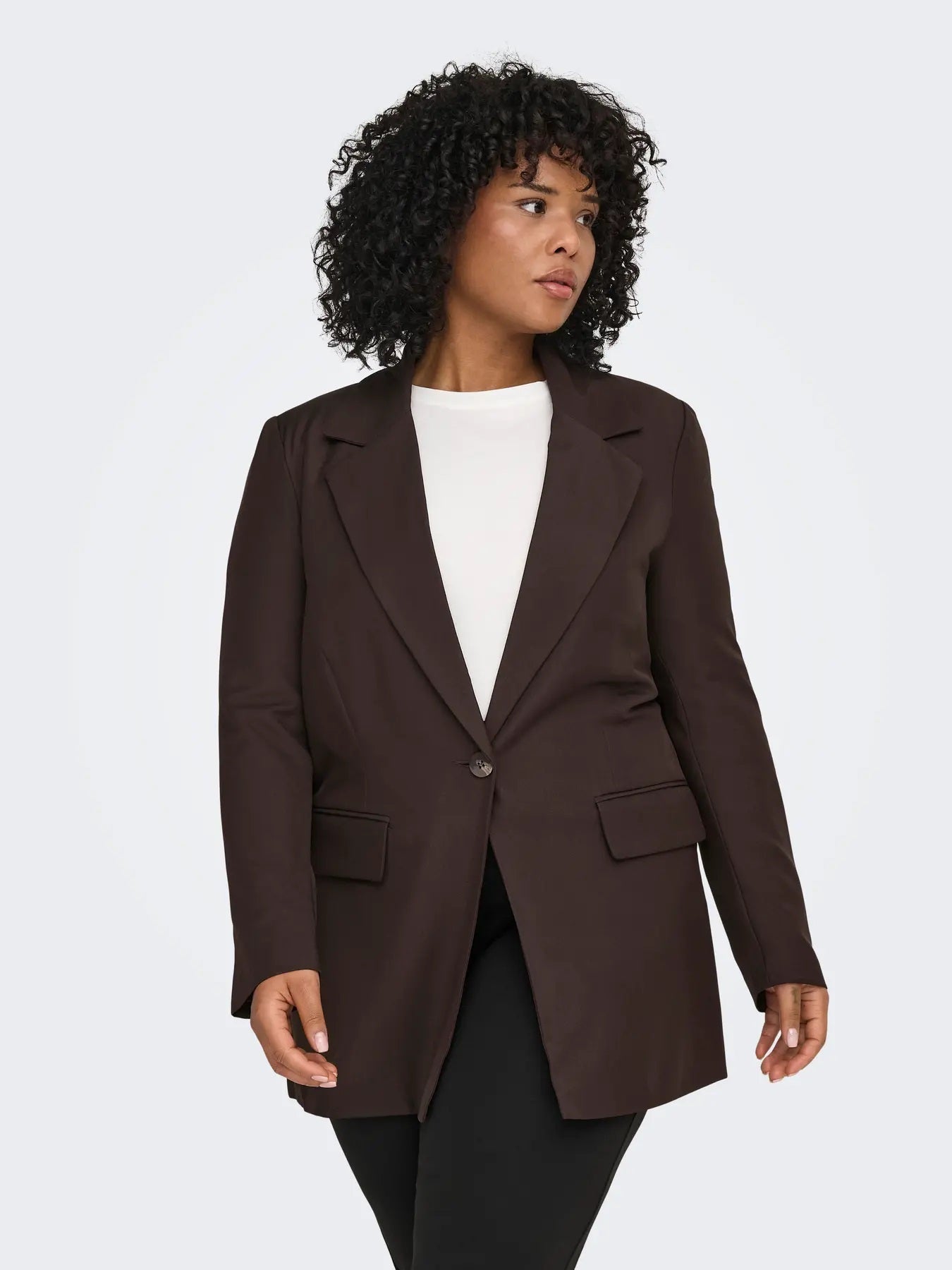 ONLY Carmakoma CARTHEA BLAZER | Black Coffee