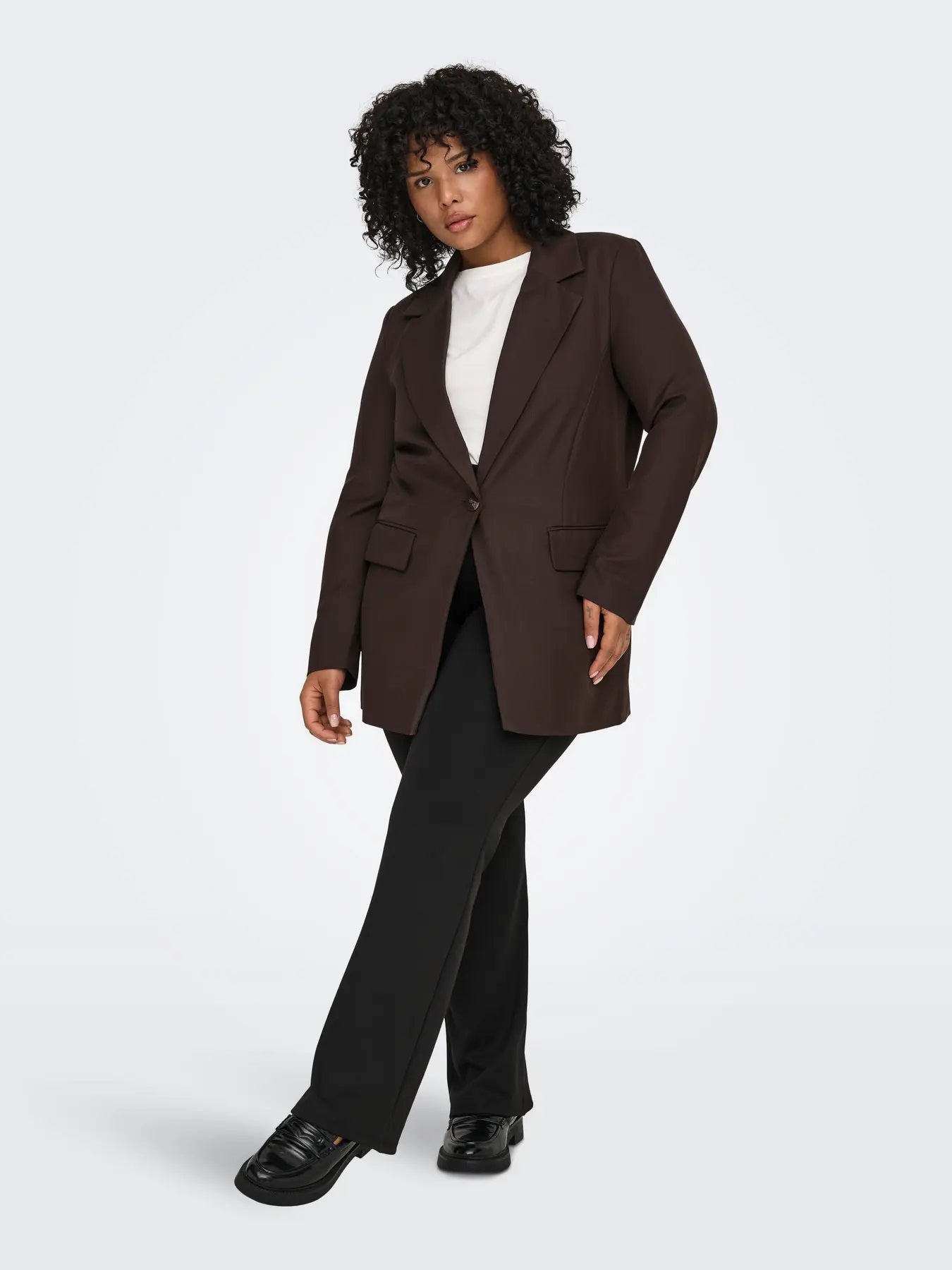 ONLY Carmakoma CARTHEA BLAZER | Black Coffee
