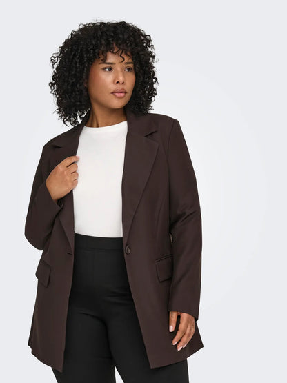 ONLY Carmakoma CARTHEA BLAZER | Black Coffee
