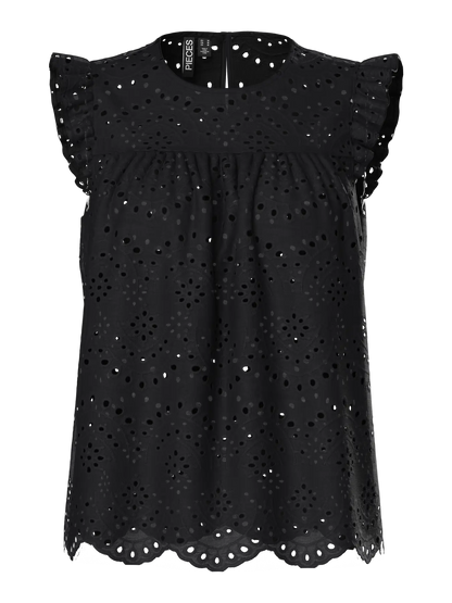 PIECES PCVILDE TOP | Black