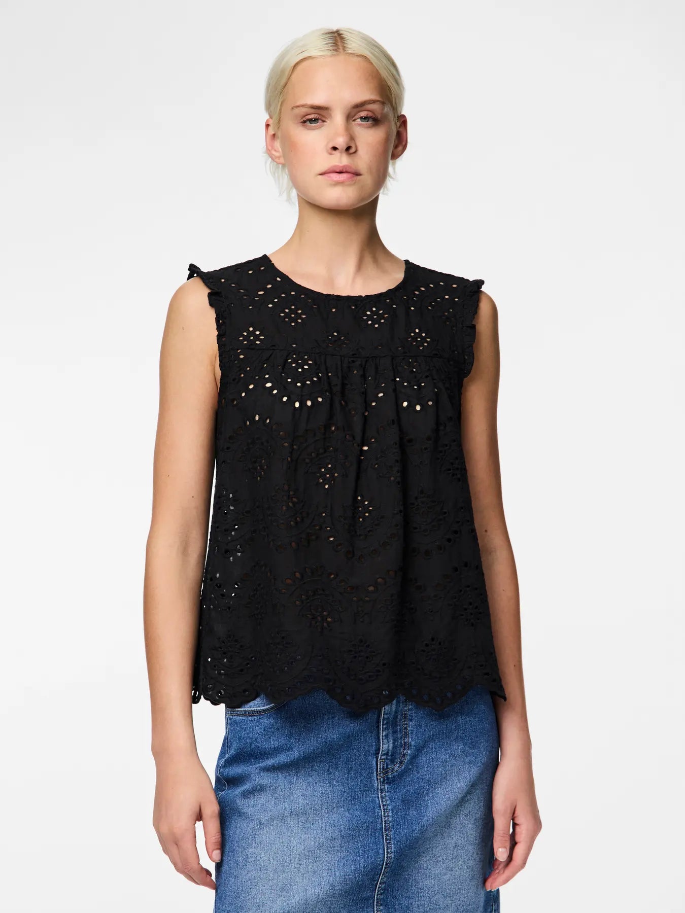 PIECES PCVILDE TOP | Black