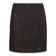 é Liberté BLACK PINSTRIPE DIBBY-MINI-SKIRT
