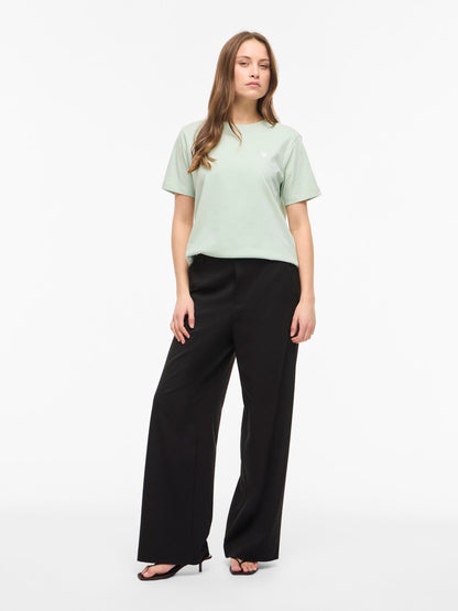 Vila - Vivora - T-shirt - Silt Green