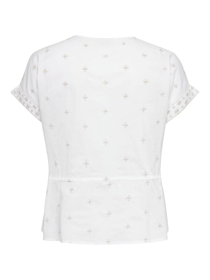 Only Carmakoma - Carkuna - Top - Bright White