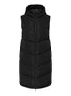 lang sort vest vatteret ONLY Carmakoma CARALINA Long Waistcoat Black
