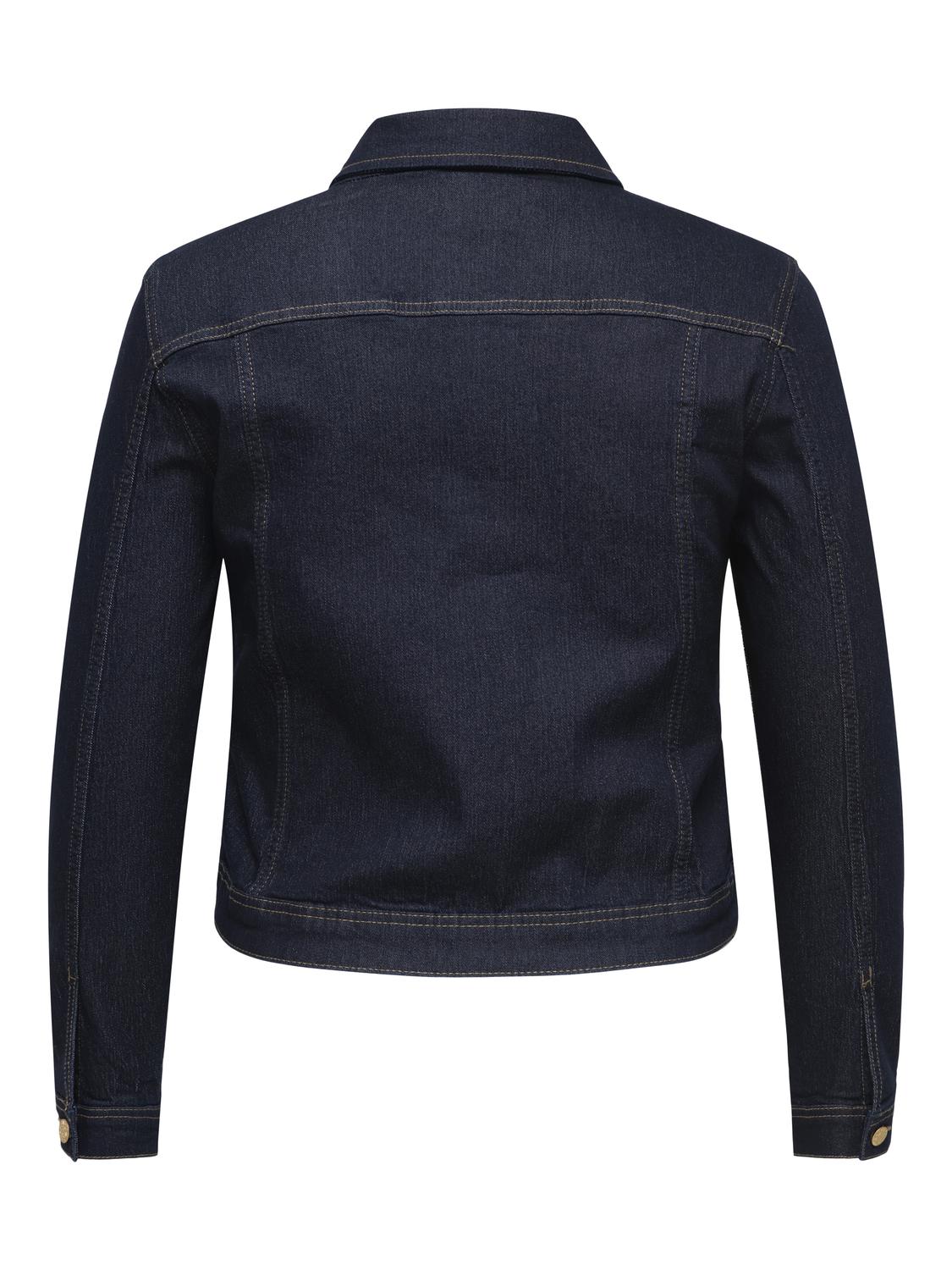 Only Carmakoma - Carwespa - Jakke - Dark blue denim