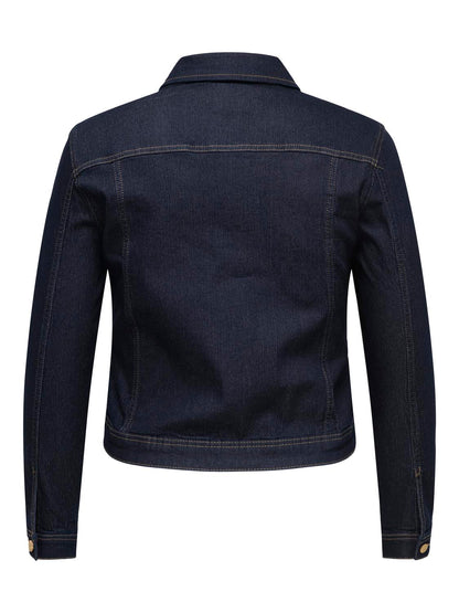 Only Carmakoma - Carwespa - Jakke - Dark blue denim