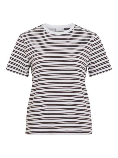 Vila - Vinora - T-shirt - Coffee Bean
