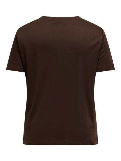 Only Carmakoma - Carjen - T-shirt - Coffee Bean