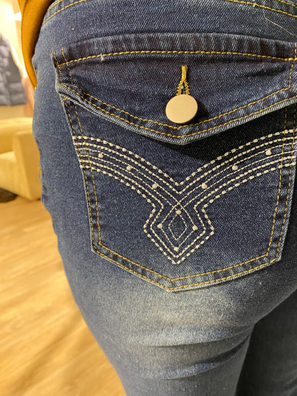 Mind by lene Jeans med svaj 1214