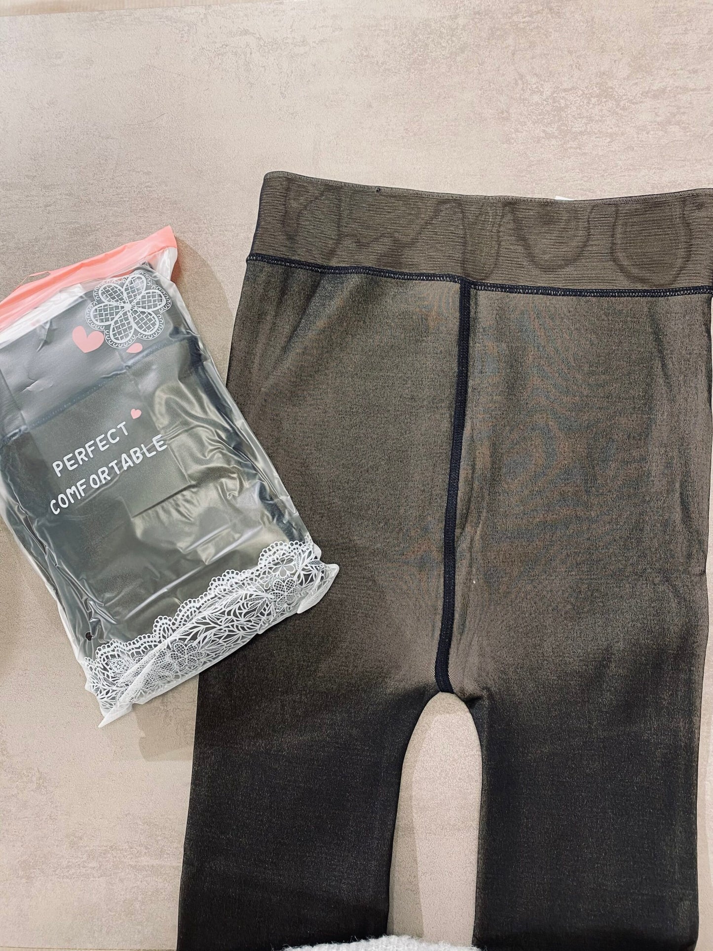 MIND by lene Fleece Strømpebukser