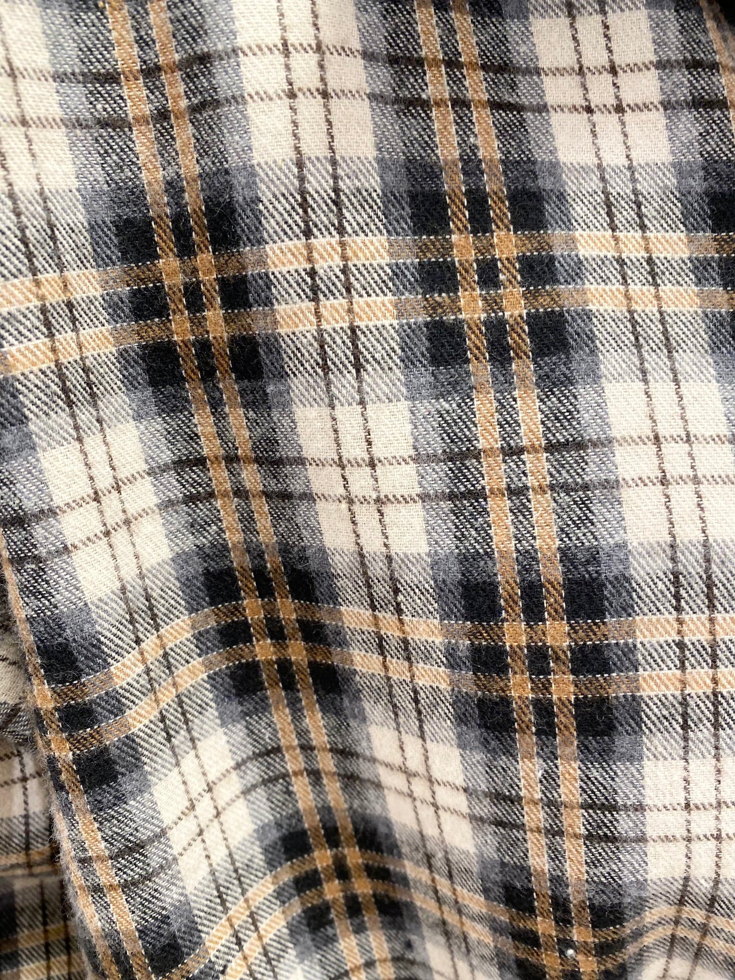 Mind by lene - Ternet skjorte - Black w. brown stripe