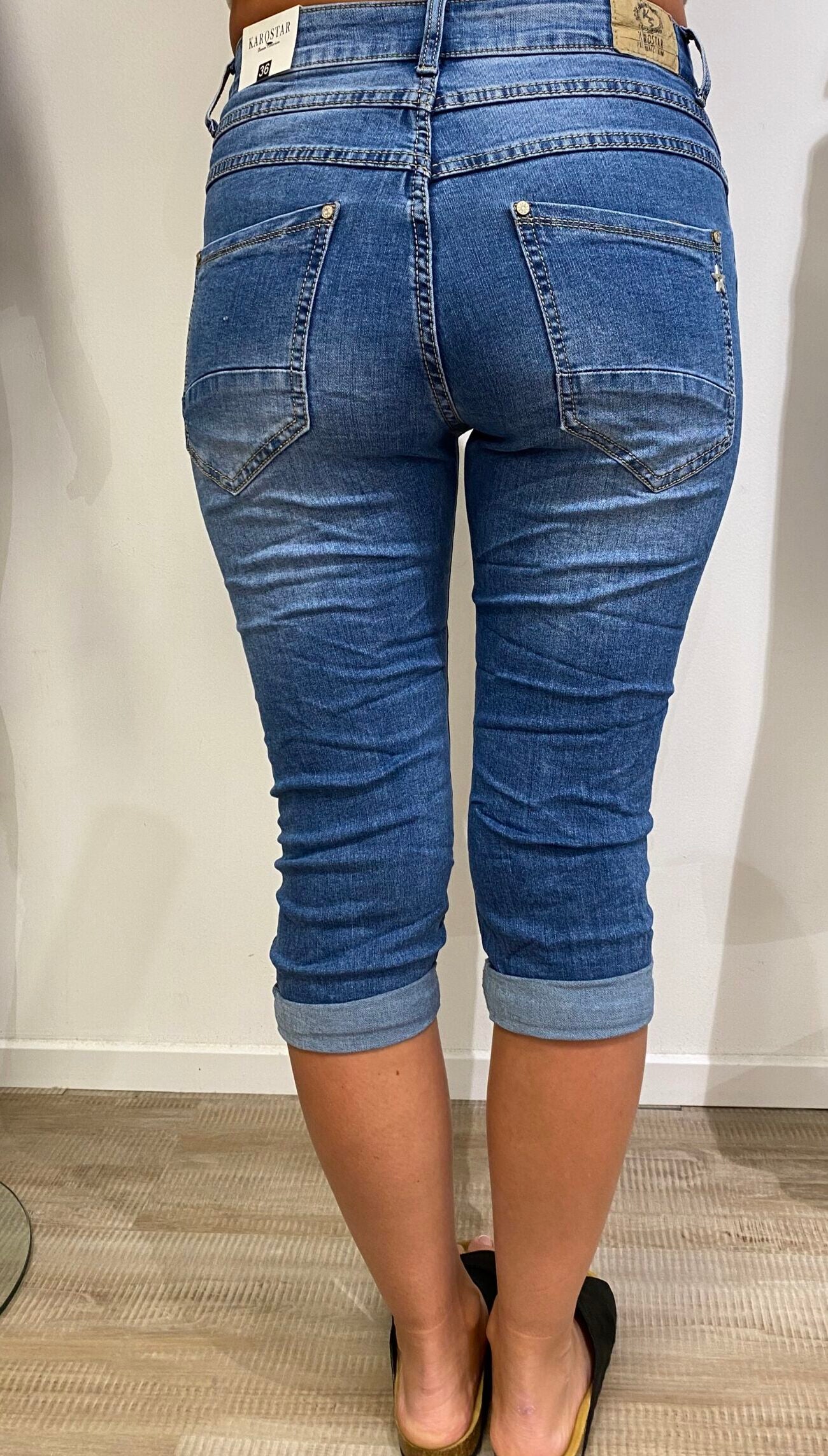 Karostar denim knickers med knapper | KC8073