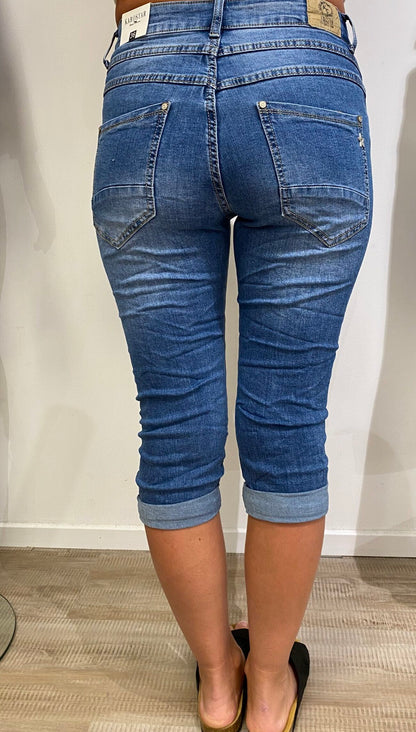 Karostar denim knickers med knapper | KC8073