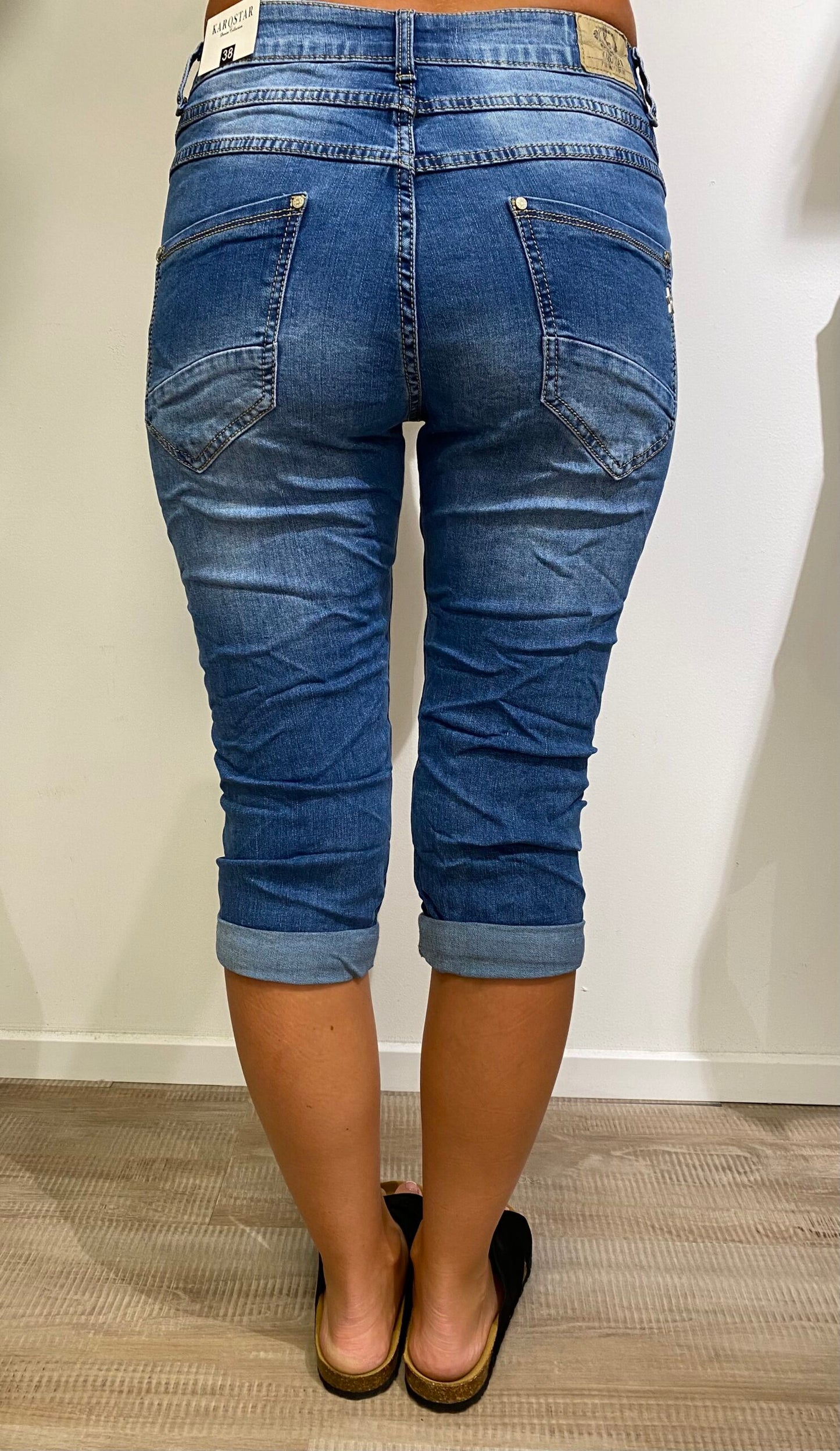 Karostar denim knickers med knapper | KC8091