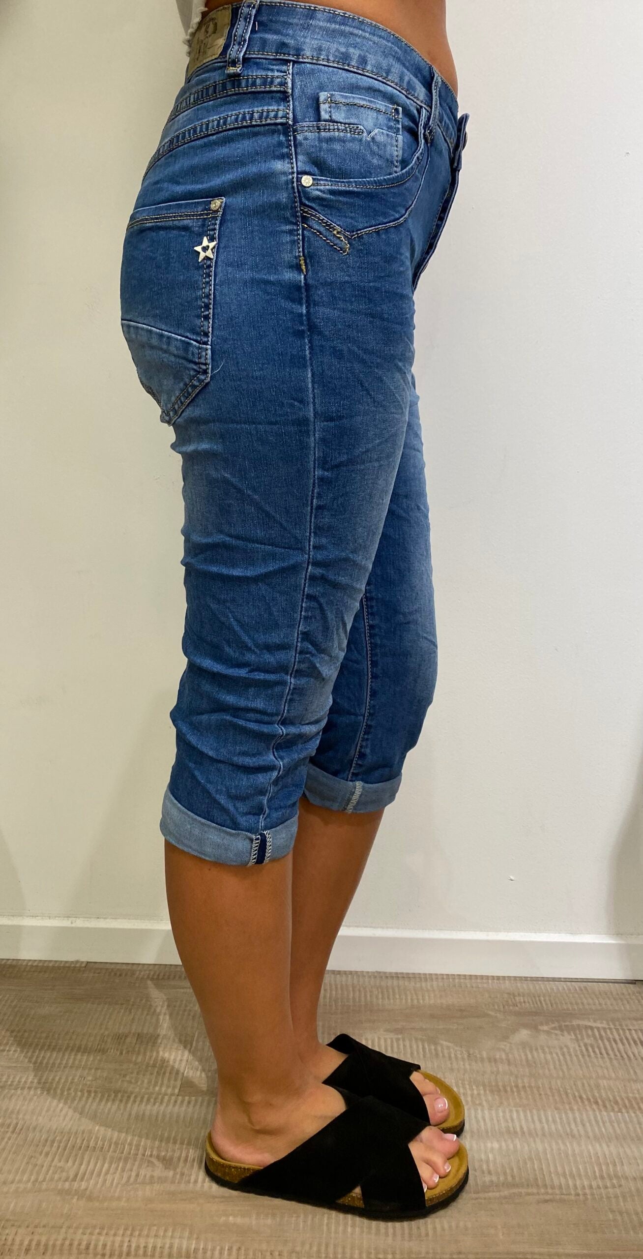 Karostar denim knickers med knapper | KC8091