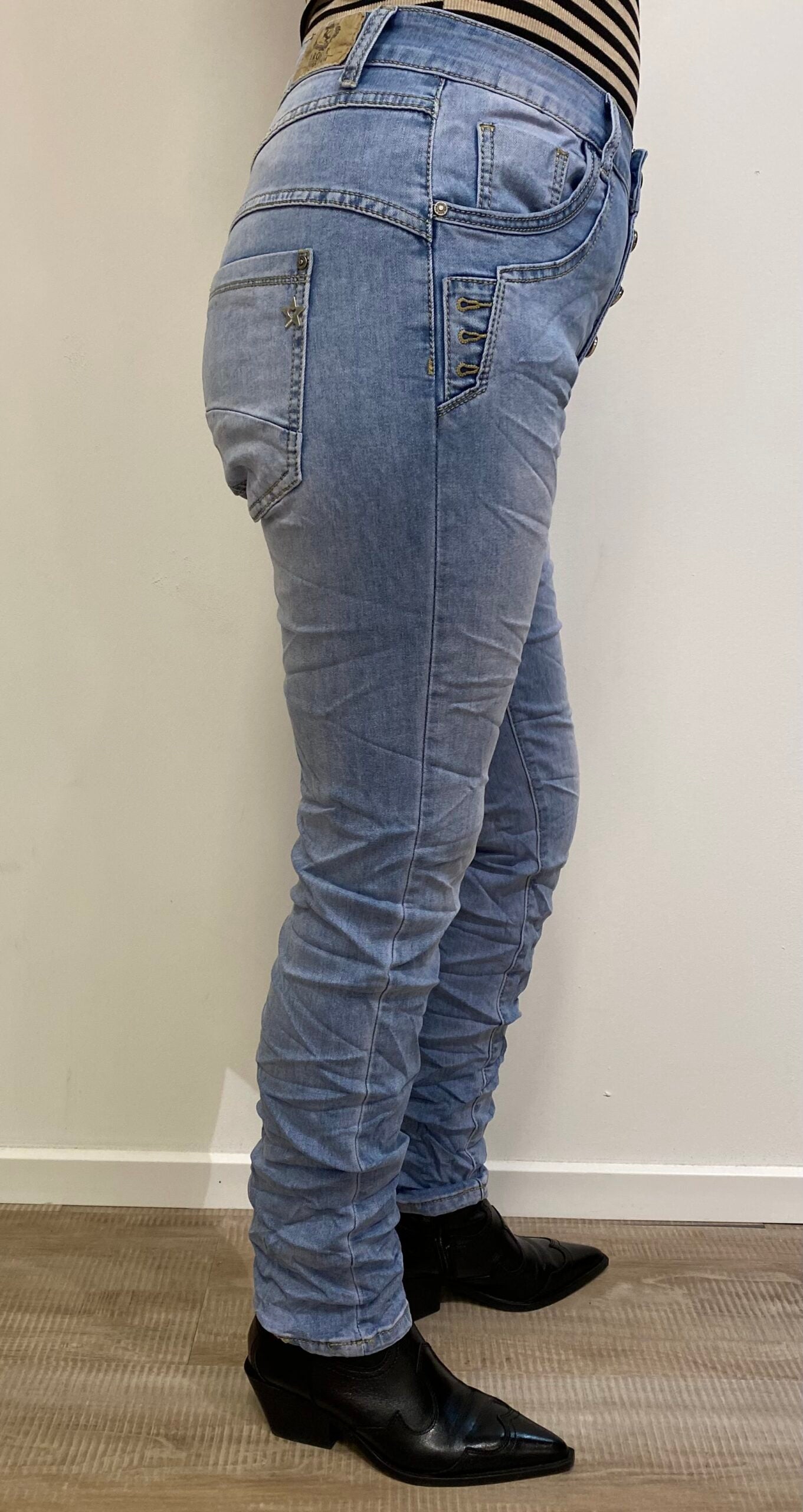 Karostar lysblå jeans | K8814