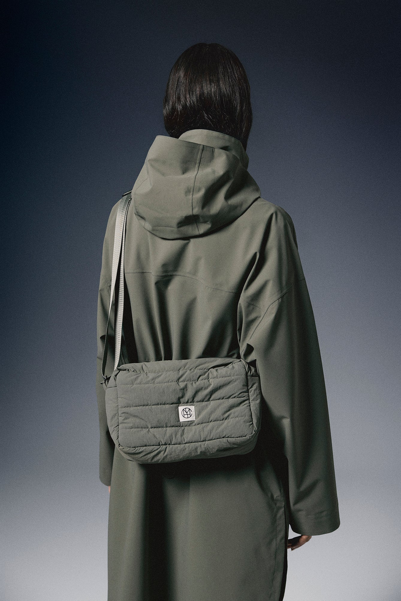 grøn skuldertaske Moss copenhagen MSCHSasja Icon Crossover Bag Mulled Basil