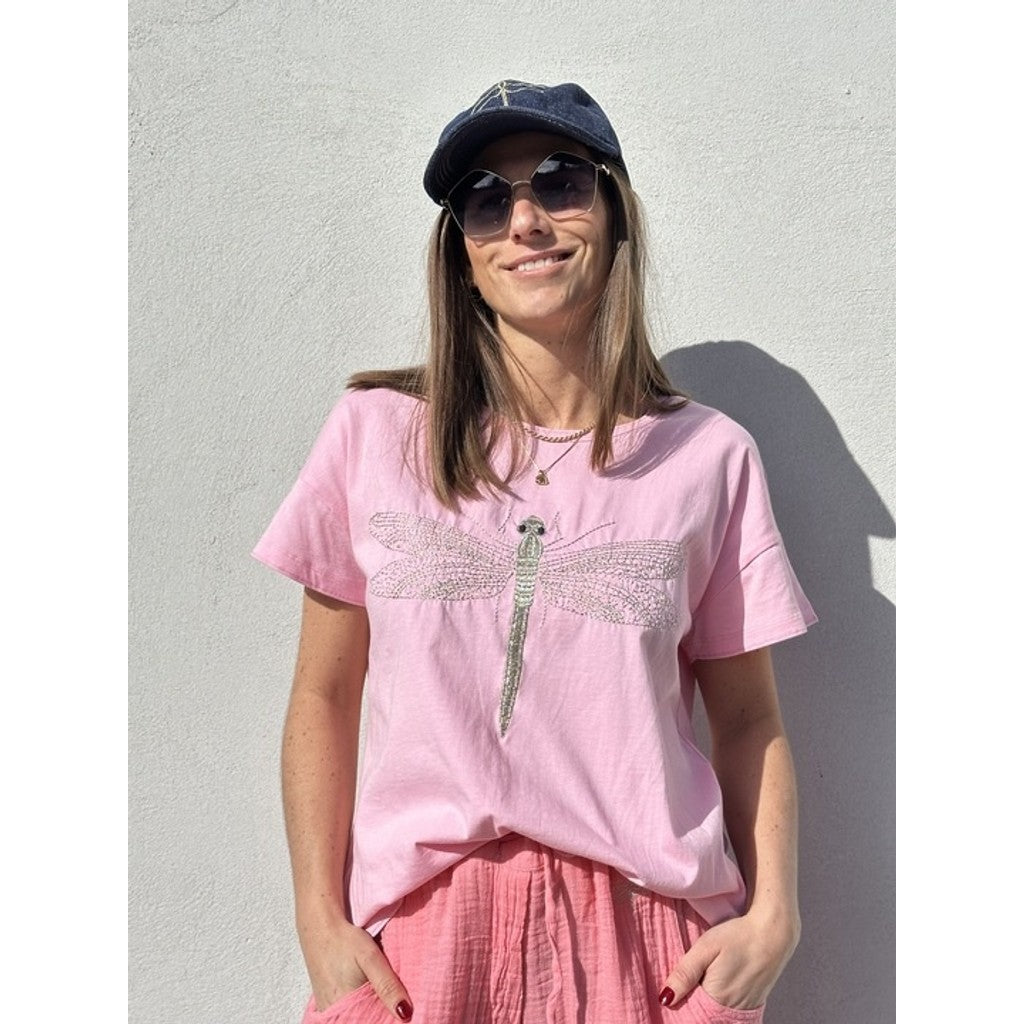 Gaspar Express - Tokyo T-Shirt - Rose