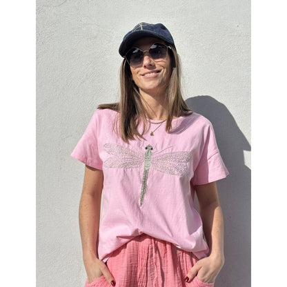 Gaspar Express - Tokyo T-Shirt - Rose