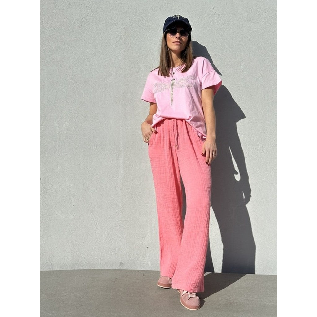 Gaspar Express - Tokyo T-Shirt - Rose