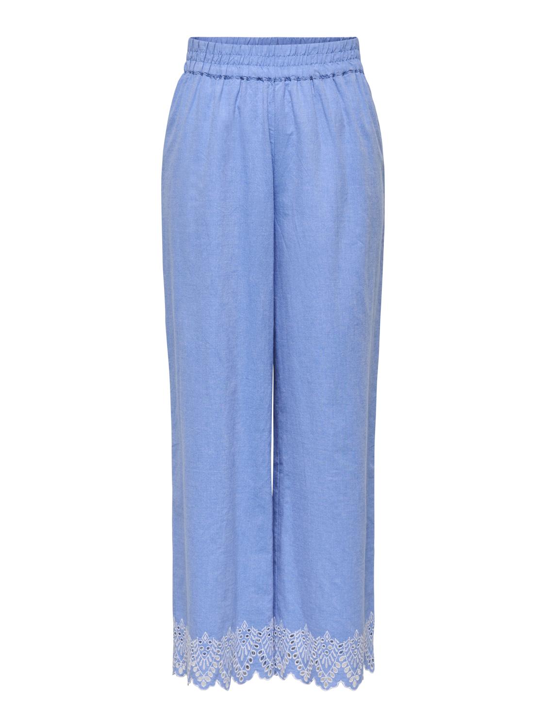 Only Carmakoma - Carpaula - Bukser - Blue bonnet