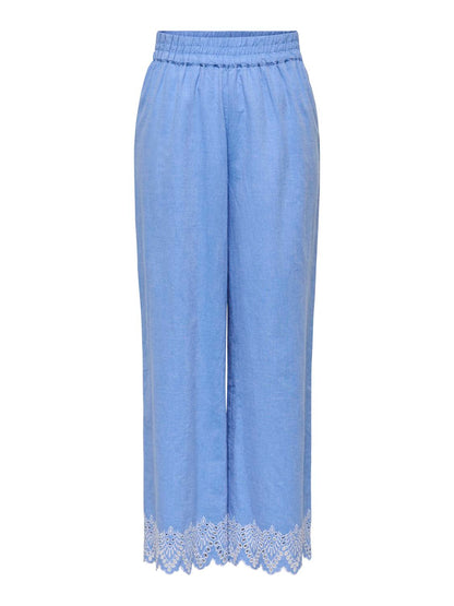 Only Carmakoma - Carpaula - Bukser - Blue bonnet