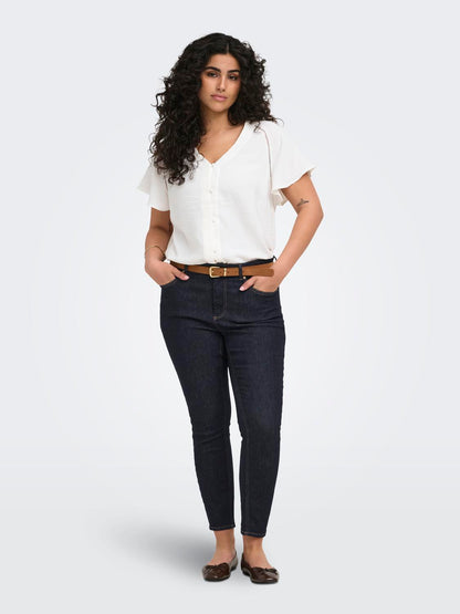 Only Carmakoma - Carwilly - Jeans - Dark blue denim