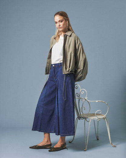 MIND by lene denim culotte jeans