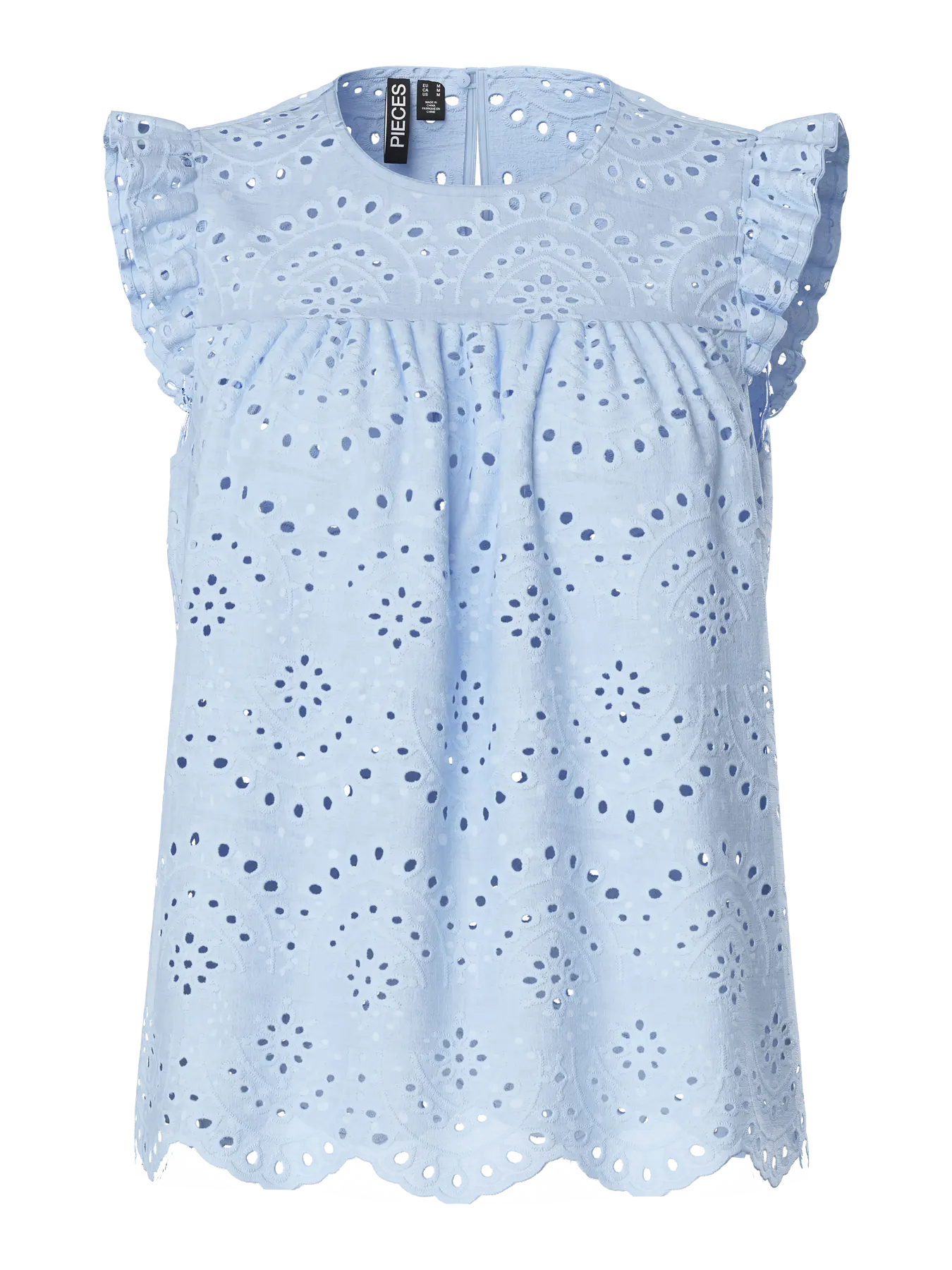 PIECES PCVILDE TOP | Cashmere Blue