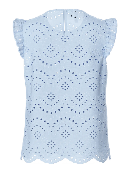 PIECES PCVILDE TOP | Cashmere Blue