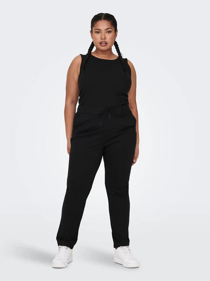 ONLY Carmakoma CARGOLDTRASH CLASSIC PANT | Black