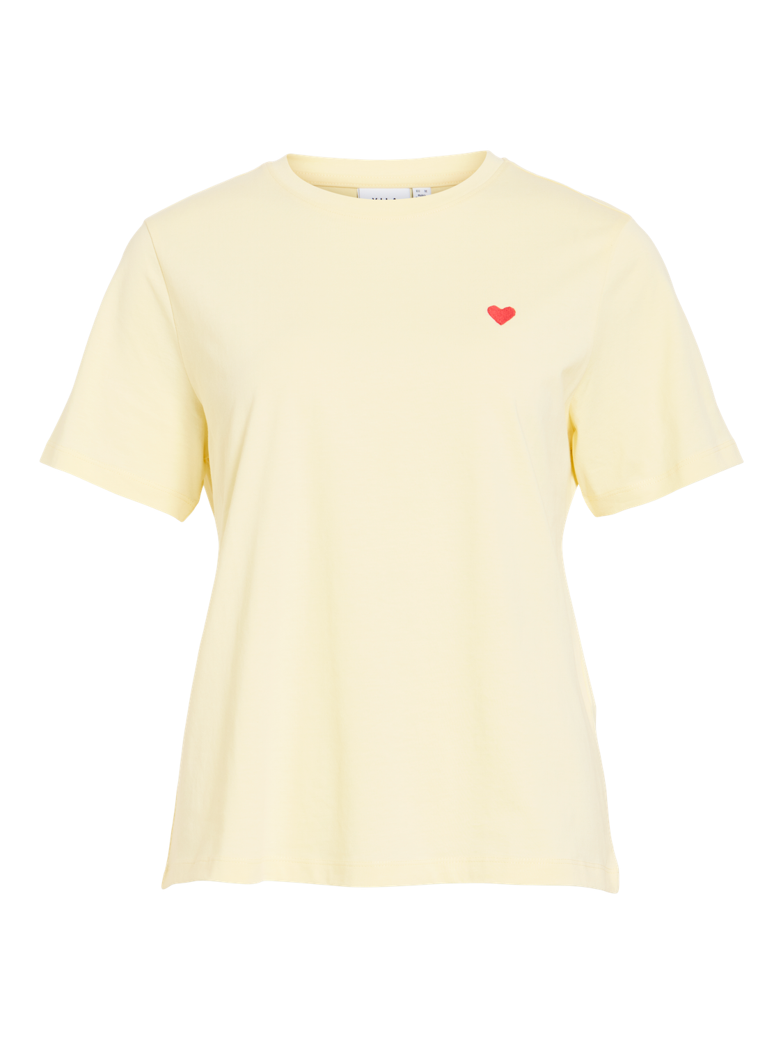 Vila - Vivora - T-shirt - Pastel Yellow