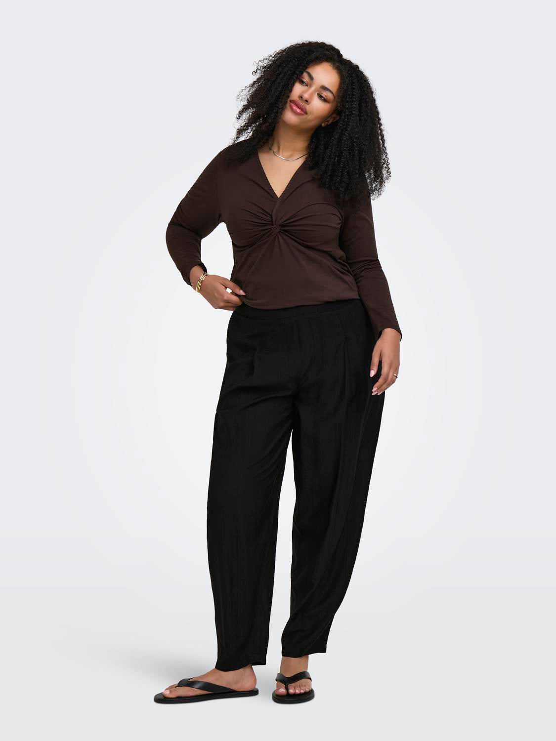 Only Carmakoma - Carjoanna - Bukser - Black