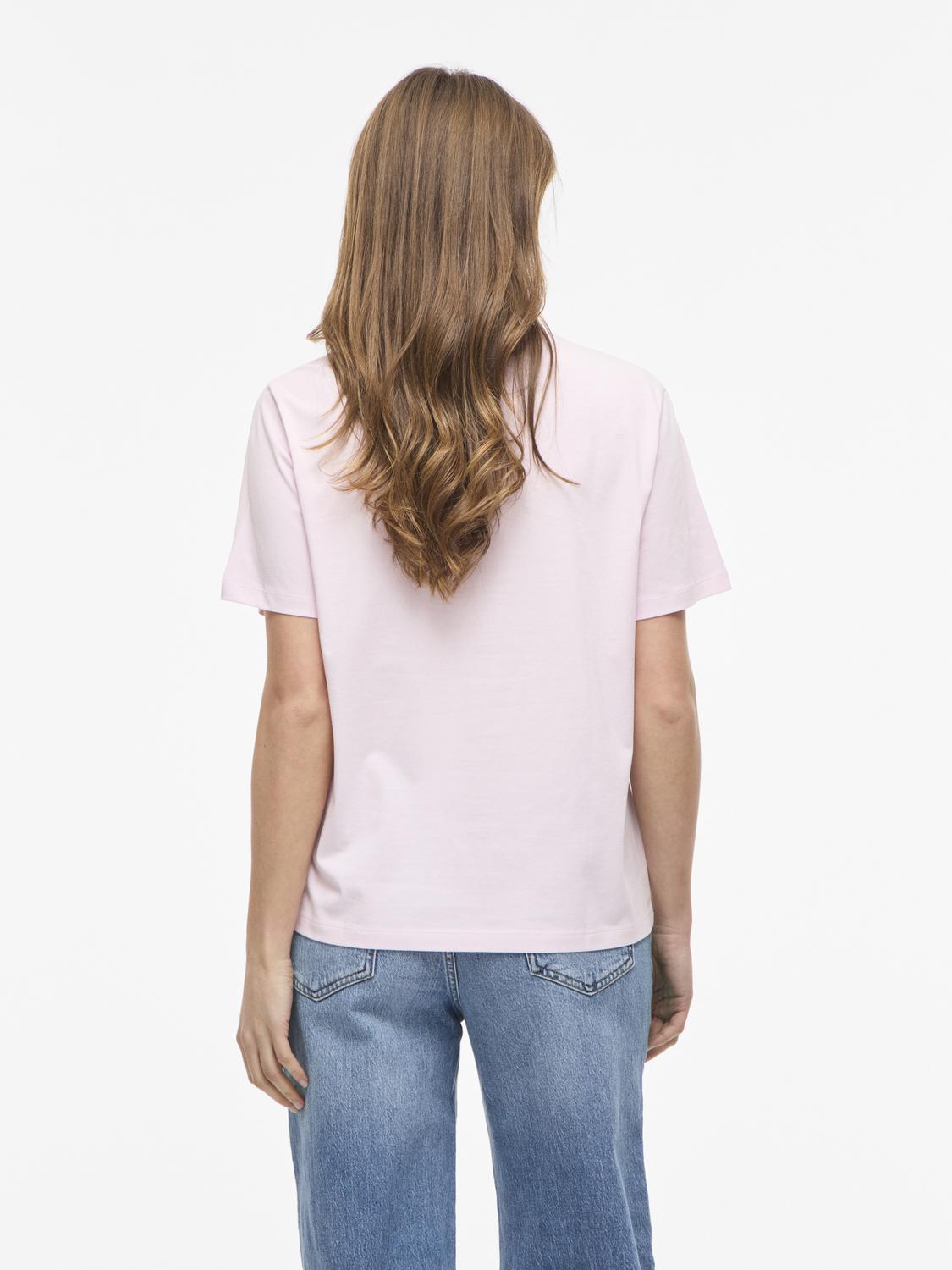 Vila - Vivora - T-shirt - Cherry Blossom