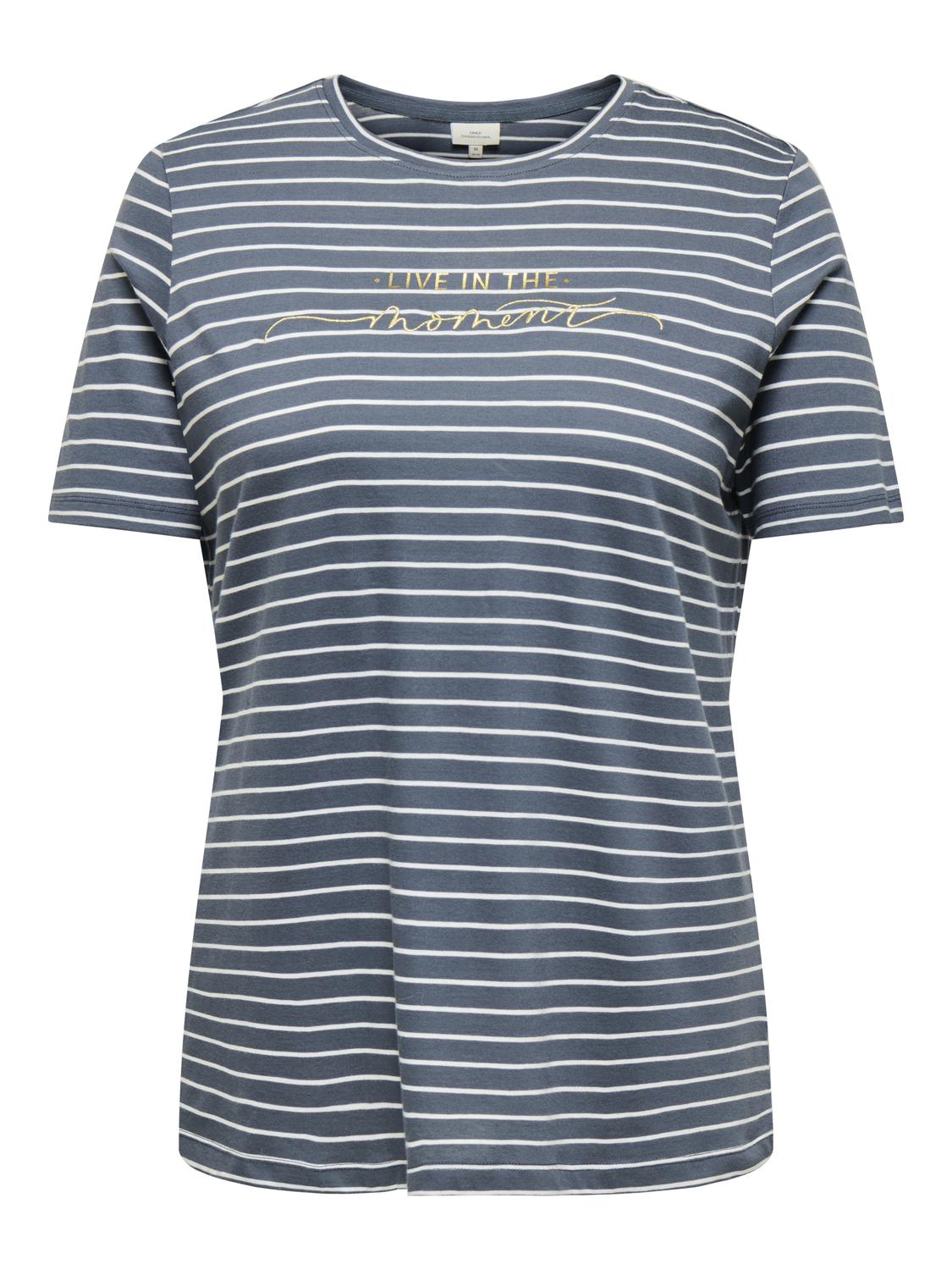 Only Carmakoma - Carjoshua - T-shirt - Ombre Blue