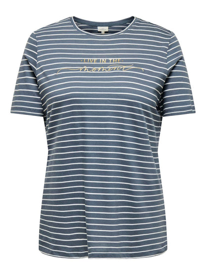 Only Carmakoma - Carjoshua - T-shirt - Ombre Blue