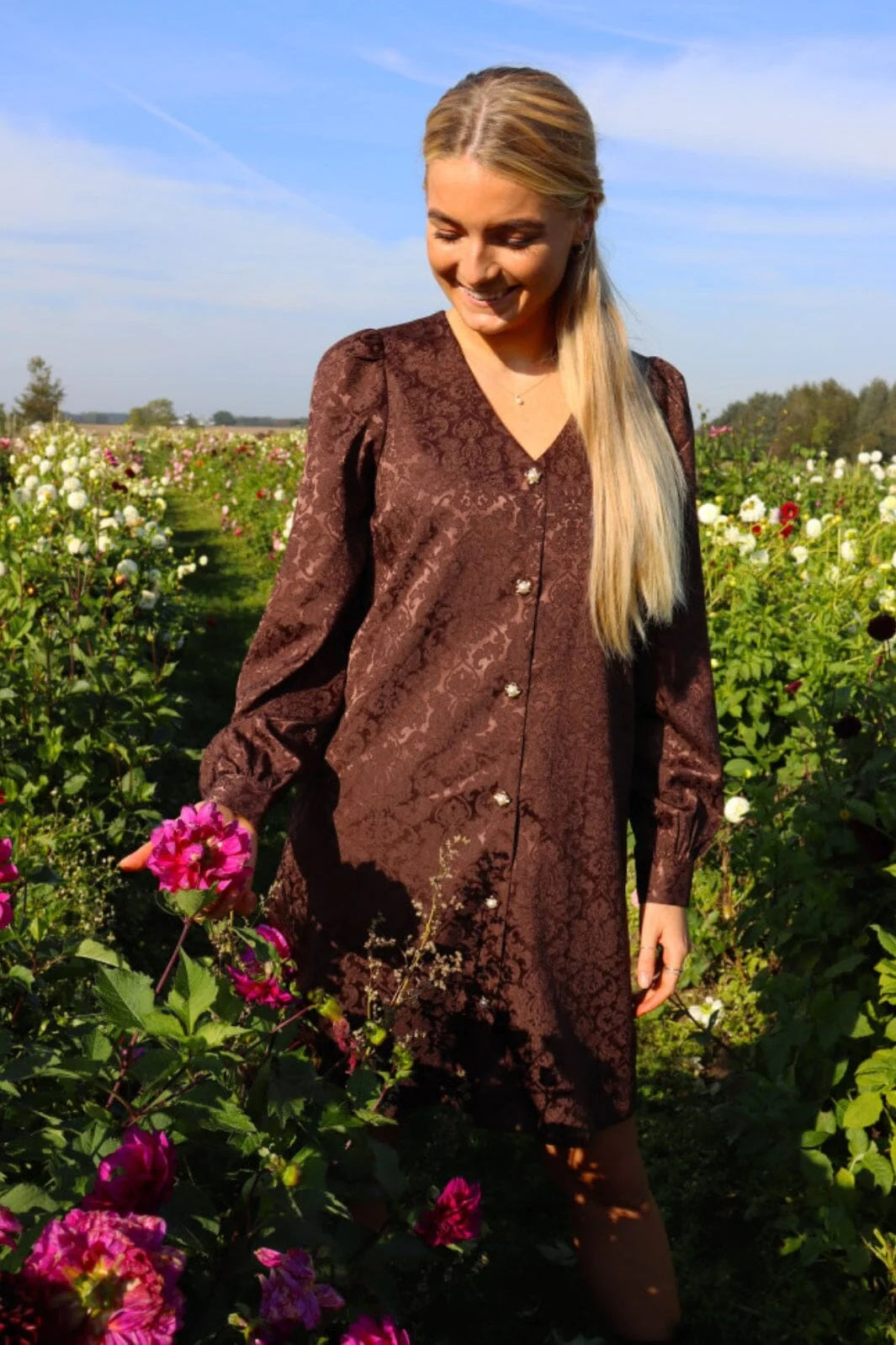 Liberté DARK BROWN KABY-LS-DRESS