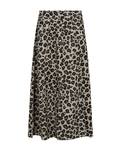 Freequent FQLAVISCO-SKIRT | Sand Melange w. Black