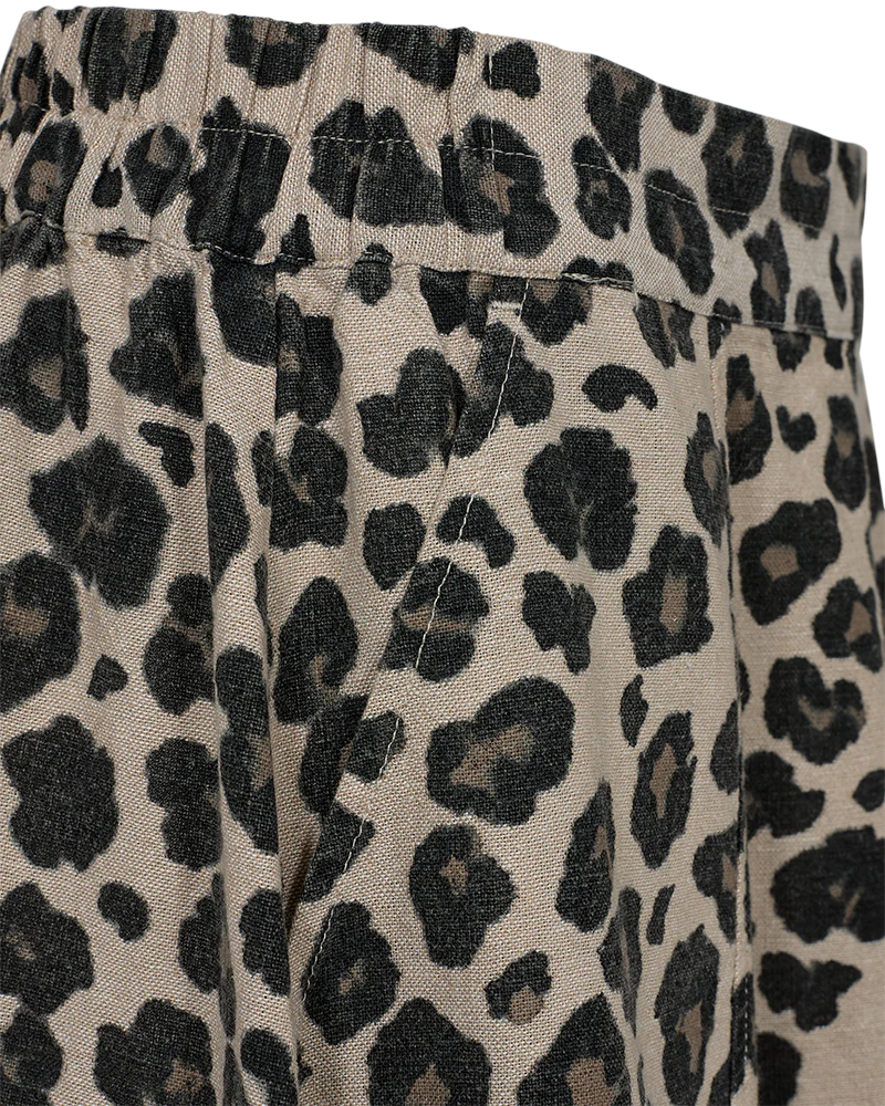 Freequent FQLAVISCO-SKIRT | Sand Melange w. Black